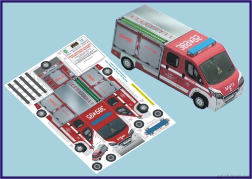 EX028 - 3/2017 - PEUGEOT straż pożarna - 1/35