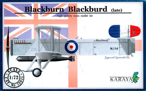 samolot torpedowy BLACKBURN BLACKBURD - późny - 1/72