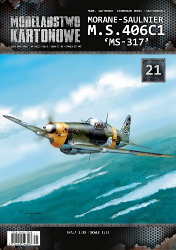 MK-021 - M.S.406C1 'MS-317' - 1/33