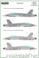 D48089 EF-18 SPANISH STANDARD MAKINGS+STENCILS