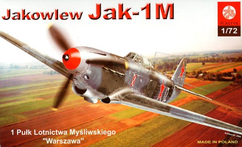 Jak-1M myśliwski - 1/72