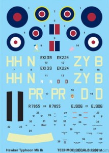 72061 Hawker Typhoon Mk.Ib - 43'