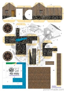 Młyn wodny - D01 - 1/87(H0)