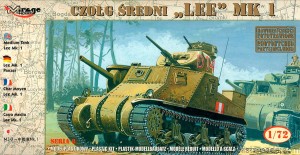 M3 LEE Mk.1 czołg średni - 728002 - 1/72
