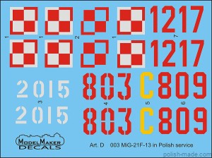 D72003 MiG-21F-13 in Polish service