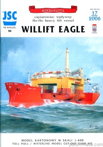 JSC-090 - WILLIFT EAGLE ciężarowiec wpł. - 1/400
