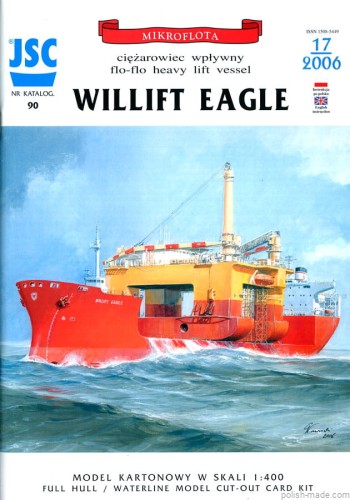 JSC-090 - WILLIFT EAGLE ciężarowiec wpł. - 1/400
