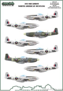 D48102 303 SQD. NORTH AMERICAN MUSTANG