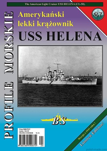 PM-087 - USS HELENA '43' CL-50 lk.krążownik
