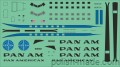 K - DC-3/C-47 PAN AMERICAN 1960'S - 1/144