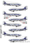 K- DC-3/C-47 AIR FRANCE 1960r 1/144