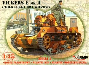 VICKERS E Mk.A czołg lekki - 1/35