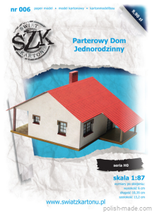 Dom jednorodzinny - 006 - 1/87(H0)
