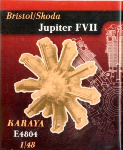 Bristol/Skoda Jupiter FVII silnik - 1/48