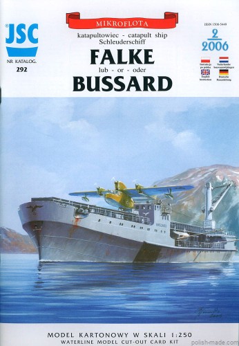 JSC-292 - FALKE/BUSSARD katapultowiec - 1/250