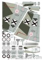 MK-1013 - Bf-109 E-4  3/6.Orlyak + wręgi  - 1/33