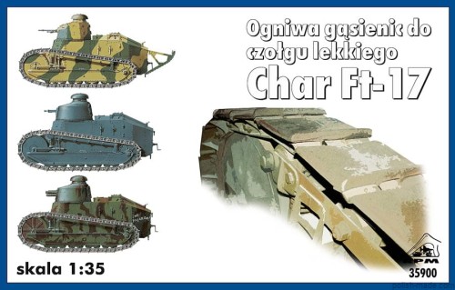 ogniwa gąsienic Char Ft-17 - 35900 - 1/35 