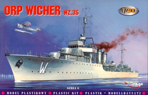 ORP WICHER wz.35 niszczyciel - 1/400