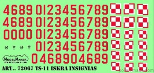 D72067 TS-11 Iskra Polish insignia 