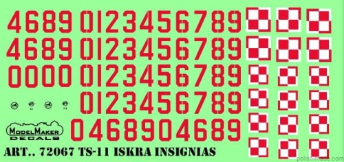 D72067 TS-11 Iskra Polish insignia 
