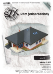 Dom jednorodzinny - 901 - 1/87(H0)