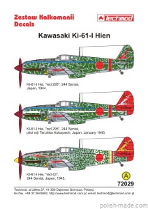 72029 Kawasaki Ki-61-I Hien (Hei)