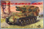 15cm sFH13/1 (Sf) auf GW Lr.S. (f) Sd.Kfz.135/1 - front zach. -35053 - 1/35 model plastikowy