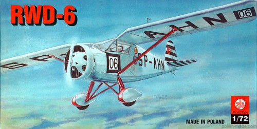 RWD-6 rajdowy - 1/72 model plastikowy