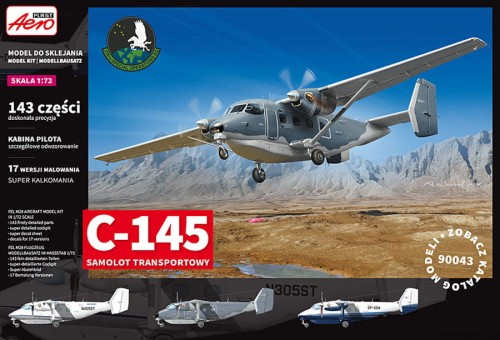 C-145 transportowy - 90043' - 1/72