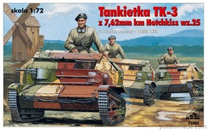 TK-3 tankietka - 72502 - 1/72