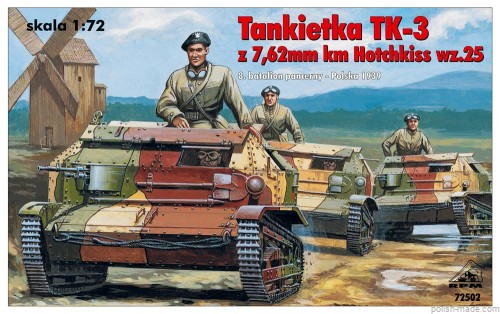 TK-3 tankietka - 72502 - 1/72