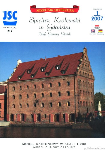 JSC-217 - Spichrz Królewski w Gdańsku - 1/200 