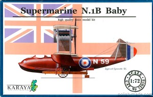 SUPERMARINE N.1B 'BABY' łódź lat. - 1/72