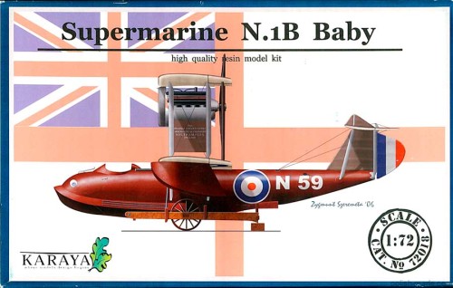 SUPERMARINE N.1B 'BABY' łódź lat. - 1/72