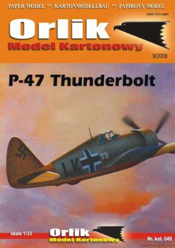 P-47 THUNDERBOLT 'LK+T9' - 049 - 1/33