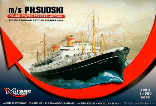m/s PIŁSUDSKI transatlantyk - 1/500