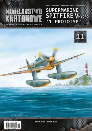 MK-011 - SPITFIRE Mk.V hydro - 1 prototyp - 1/33
