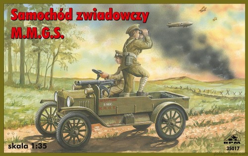 M.M.G.S. samochód zwiad. - 35017 - 1/35 