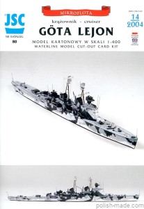 JSC-080 - GOTA LEJON krążownik - 1/400