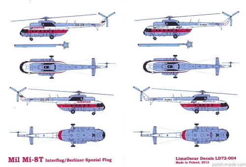LD72-04 MIL Mi-8T - Interflug/BSF
