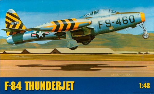  Republic F-84 G THUNDERJET myśl.-bomb. - 1/48