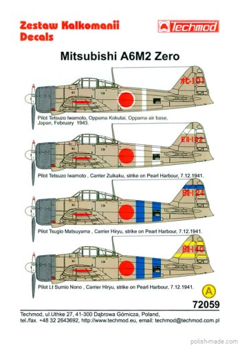 72059 A6M2 mod.21 Zero - 1941-43