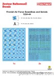 32022 oznaczenia i num.seryjne lot.fińskiego - 1934-44