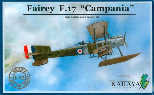 F.17 'CAMPANIA' wodnosamolot rozp. -bom. - 1/72
