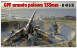 GPF armata polowa 155mm K 418(f) - 72601 - 1/72