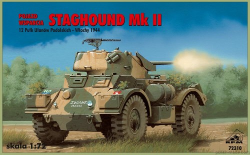 STAGHOUND Mk II pojazd wsp. - 72310 - 1/72