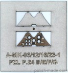 MK-A-FL-003 - PZL P.24 tablica + folia - 1/33