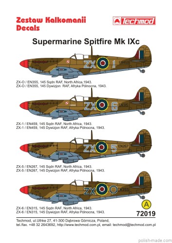 72019 Spitfire Mk. IX - Cyrk Skalskiego