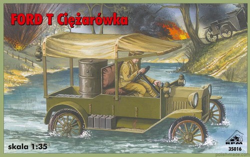 FORD T ciężarówka - 35016 - 1/35 model plastikowy