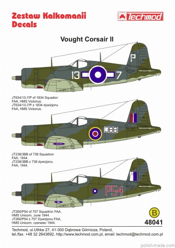 48041 Vought Corsair II - Wlk. Brytania